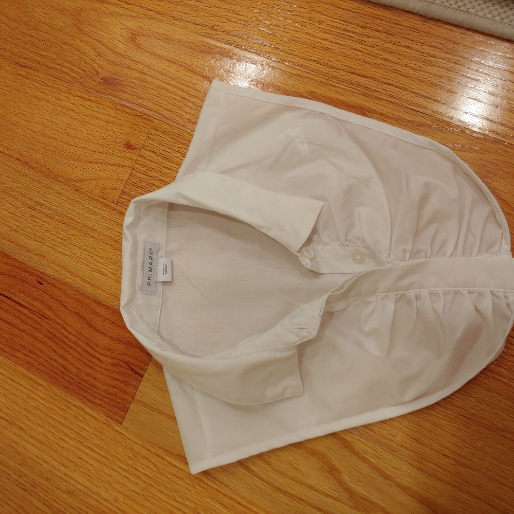 Primark collar shirt bib